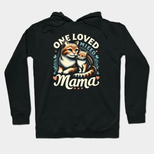 One loved mama - cats Hoodie